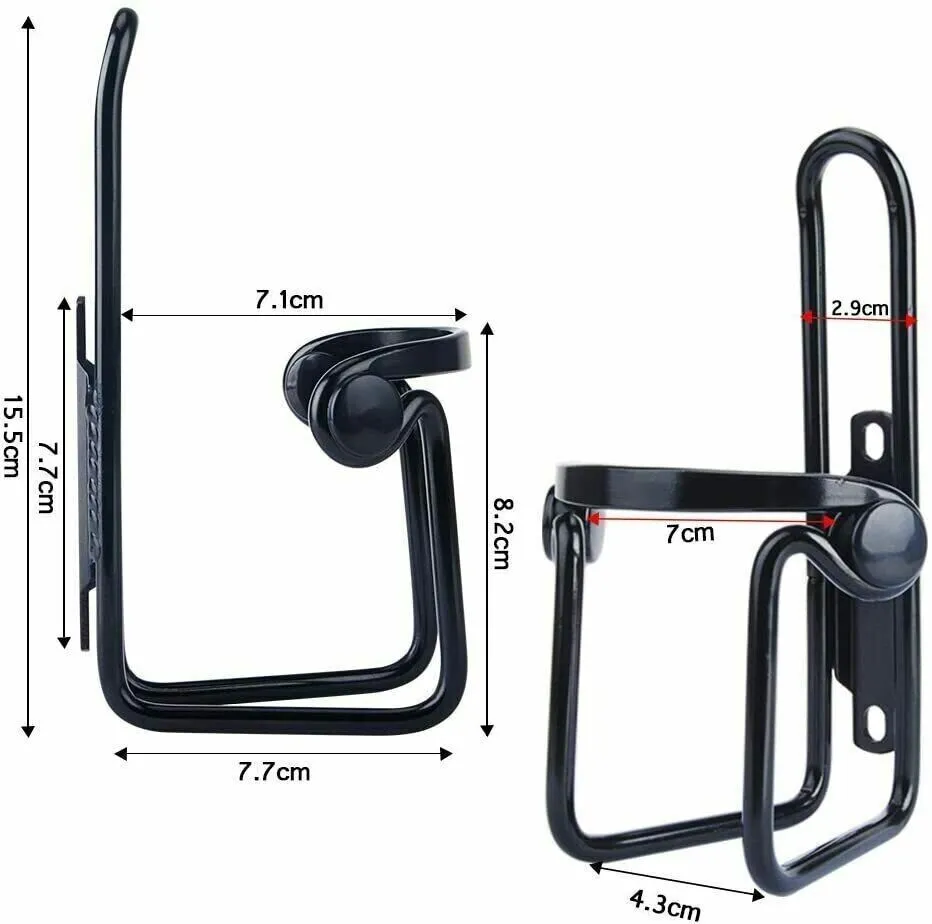 2 Packs Bike Water Bottle Cages Bicycle